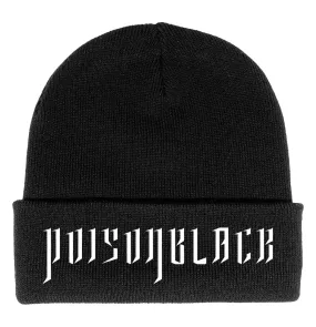 Poisonblack, Logo, Cuffed Beanie