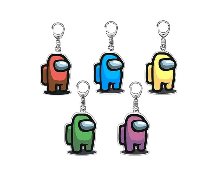 Among Us: Acrylic Keychain Set (5 Pieces)