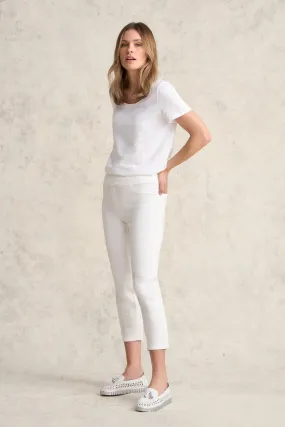 Bengajean 3/4 Slim Leg - White