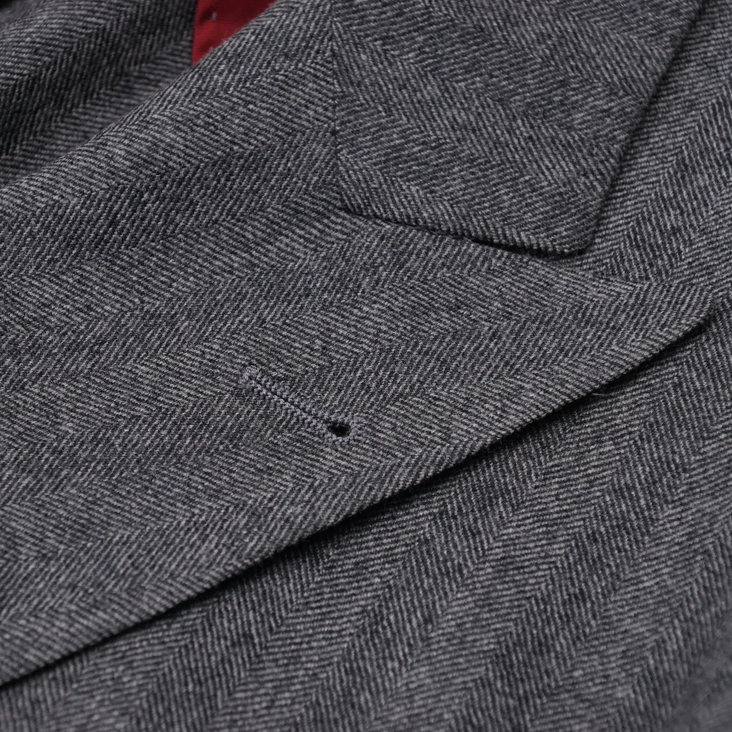 Brunello Cucinelli Herringbone Cashmere Sport Coat