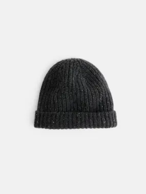 Cashmere Donegal Beanie