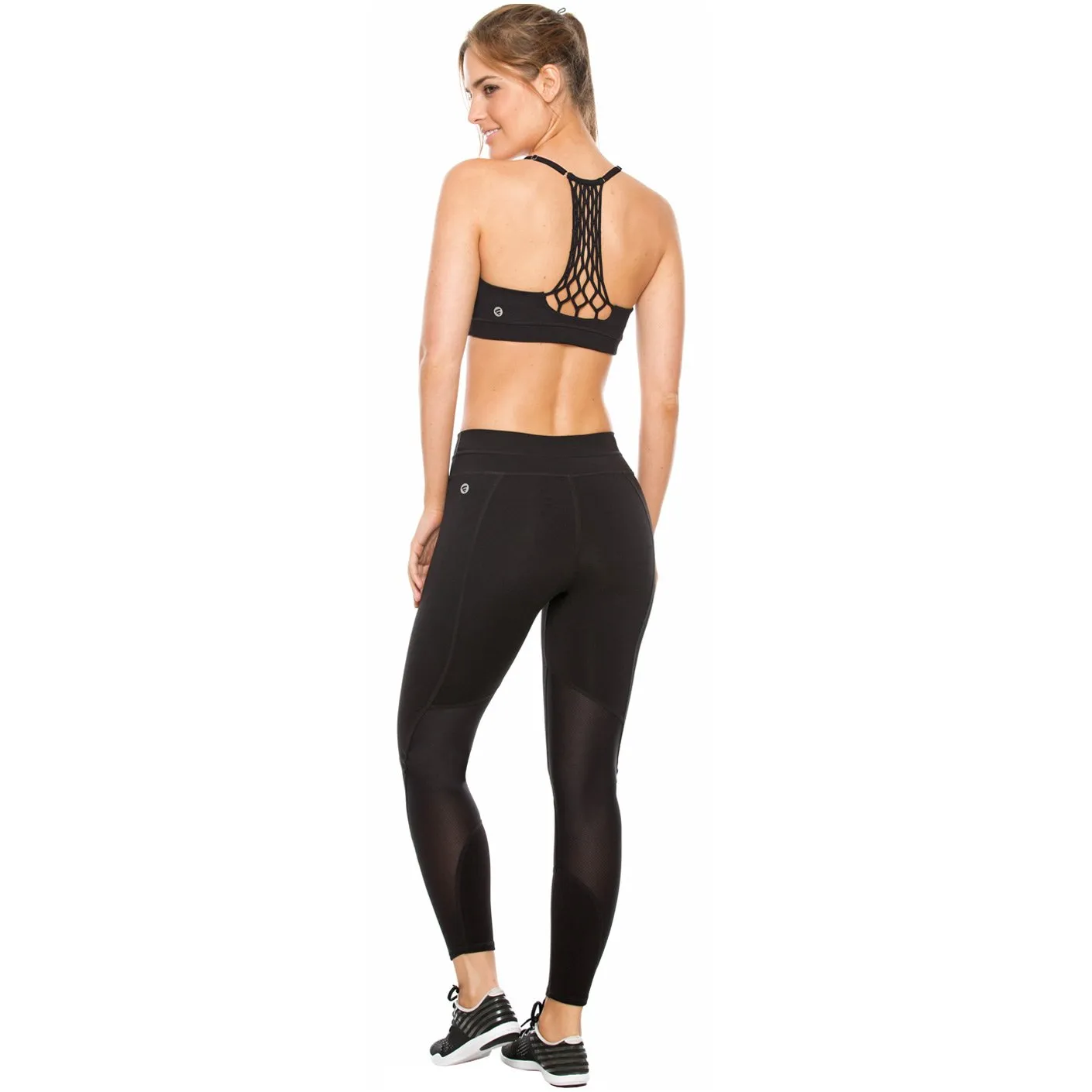 Flexmee 946102 Multi Panels Leggings  Activewear Workout Pants Trousers