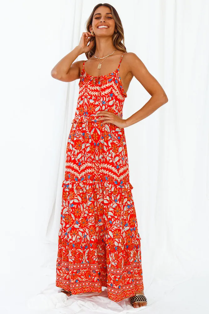 Gone To Rome Maxi Dress