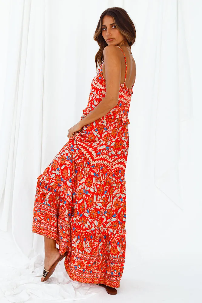 Gone To Rome Maxi Dress