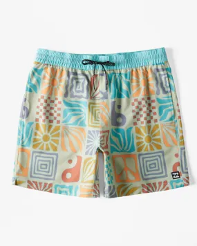 Good Times Layback 16 Swim Trunks - Moon