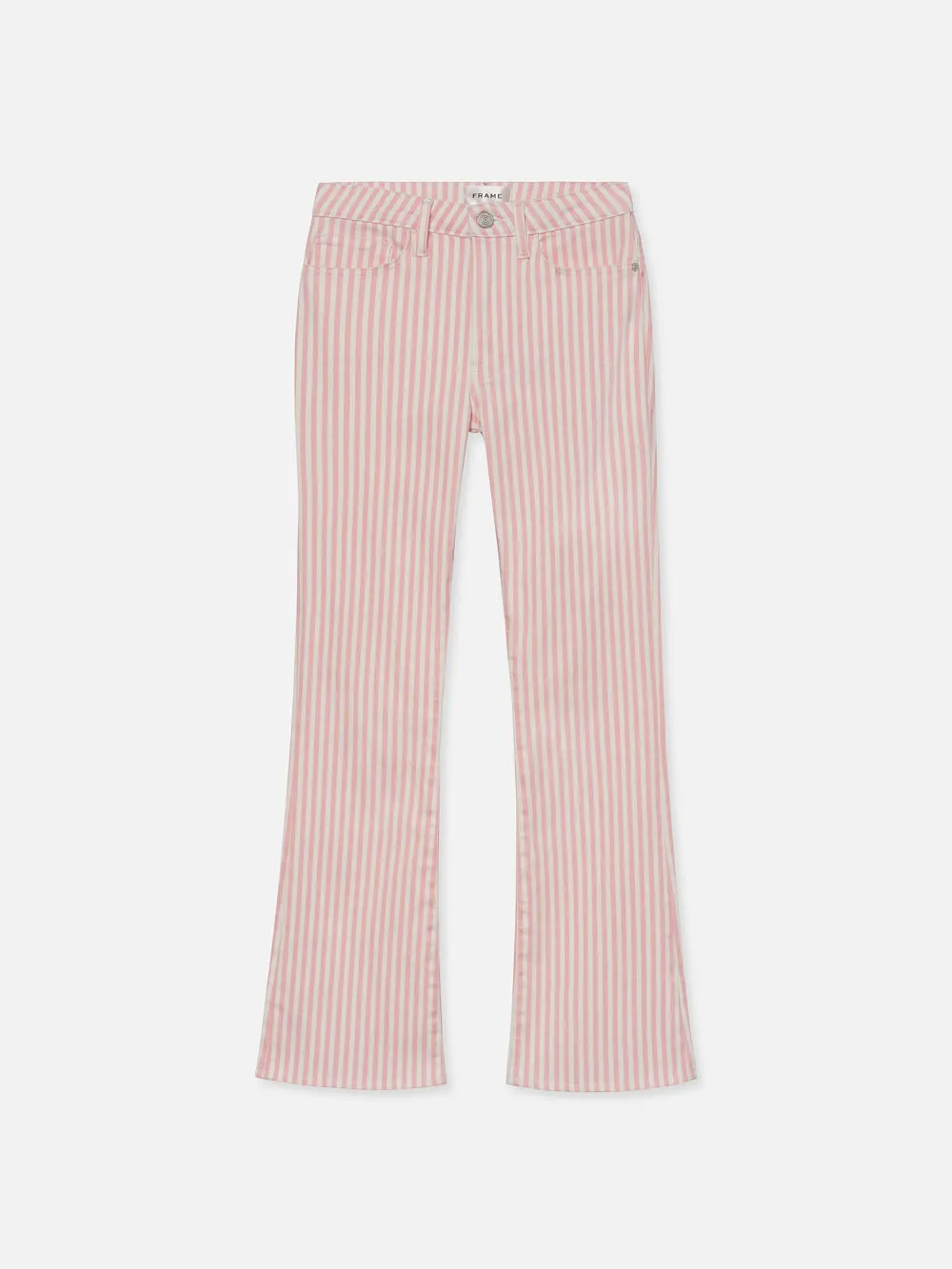 Le Crop Mini Boot -- Dusty Pink Stripe