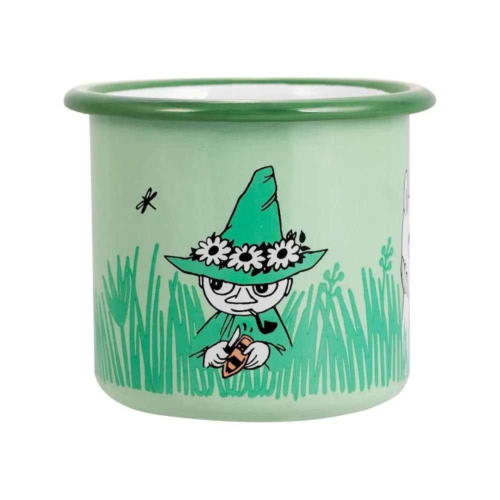 Moomin Friends Mug 2,5dl Green - Muurla