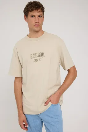 Reebok Tonal Embroidered Tee Moon Stone