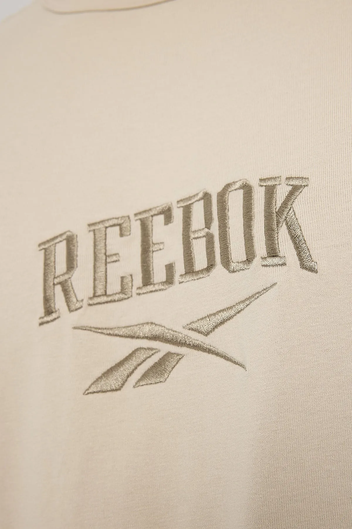 Reebok Tonal Embroidered Tee Moon Stone