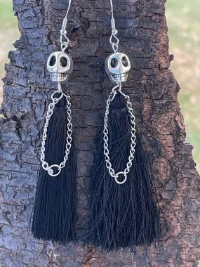 Skeleton Bride Earrings