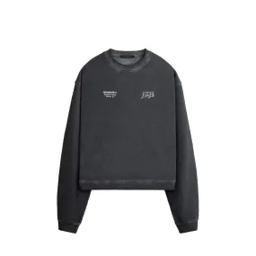 STAMPD Oil Wash Malibu High Crew Black